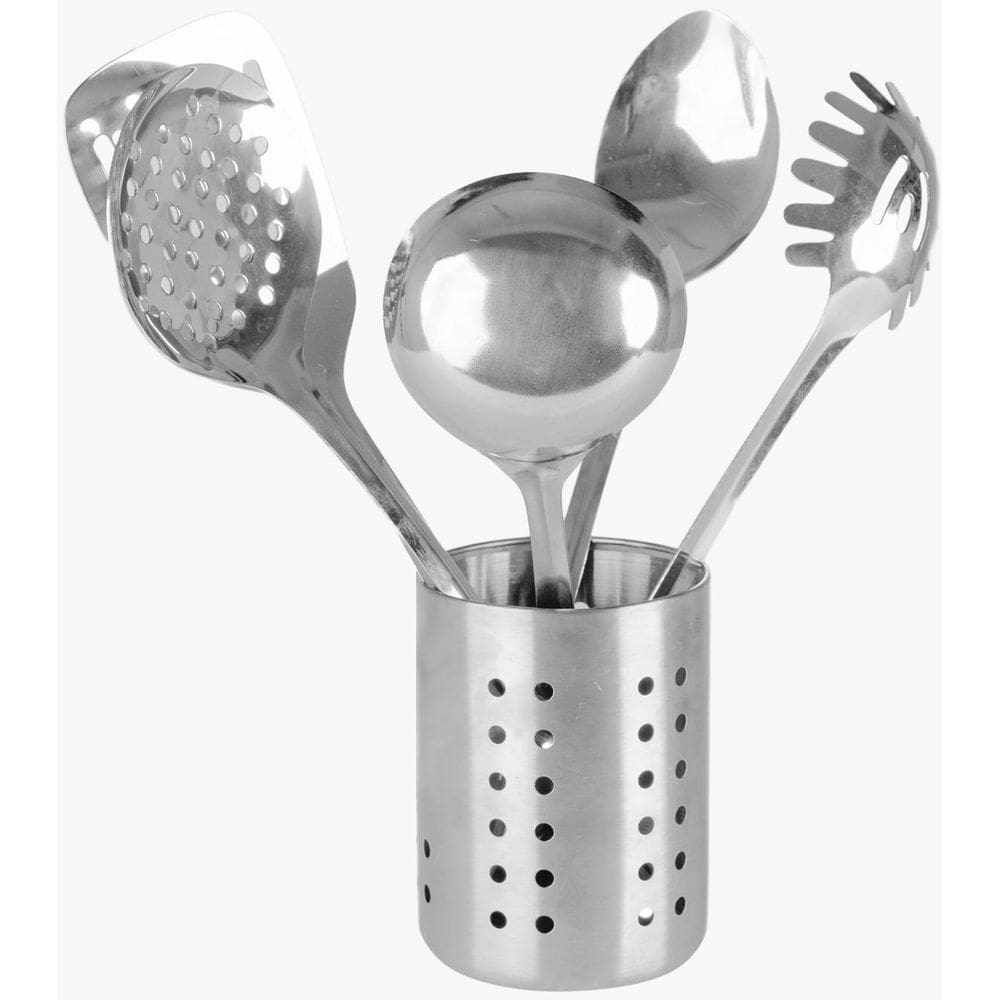 Porta Talheres Mundiart 9,5X12,5Cm Em Inox Bi0043