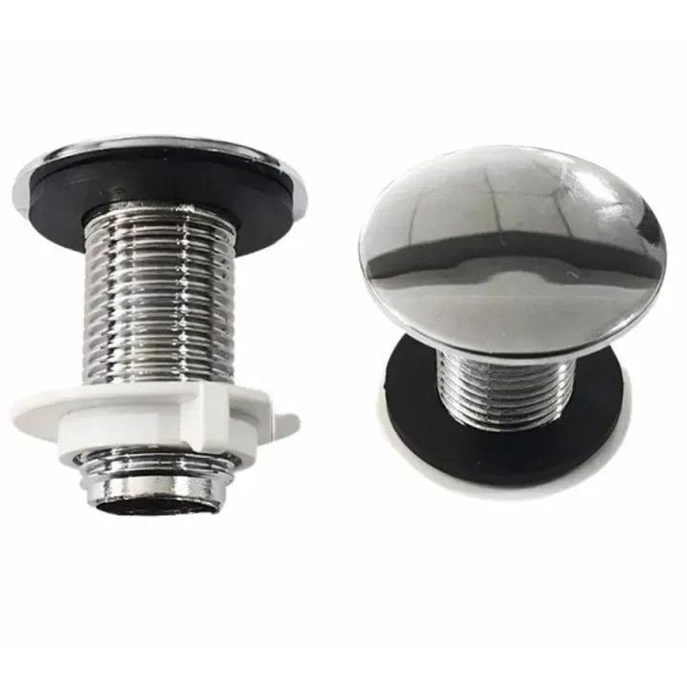 Plugue Lavatorio/Bide Metal Cromado Bognar - 30517