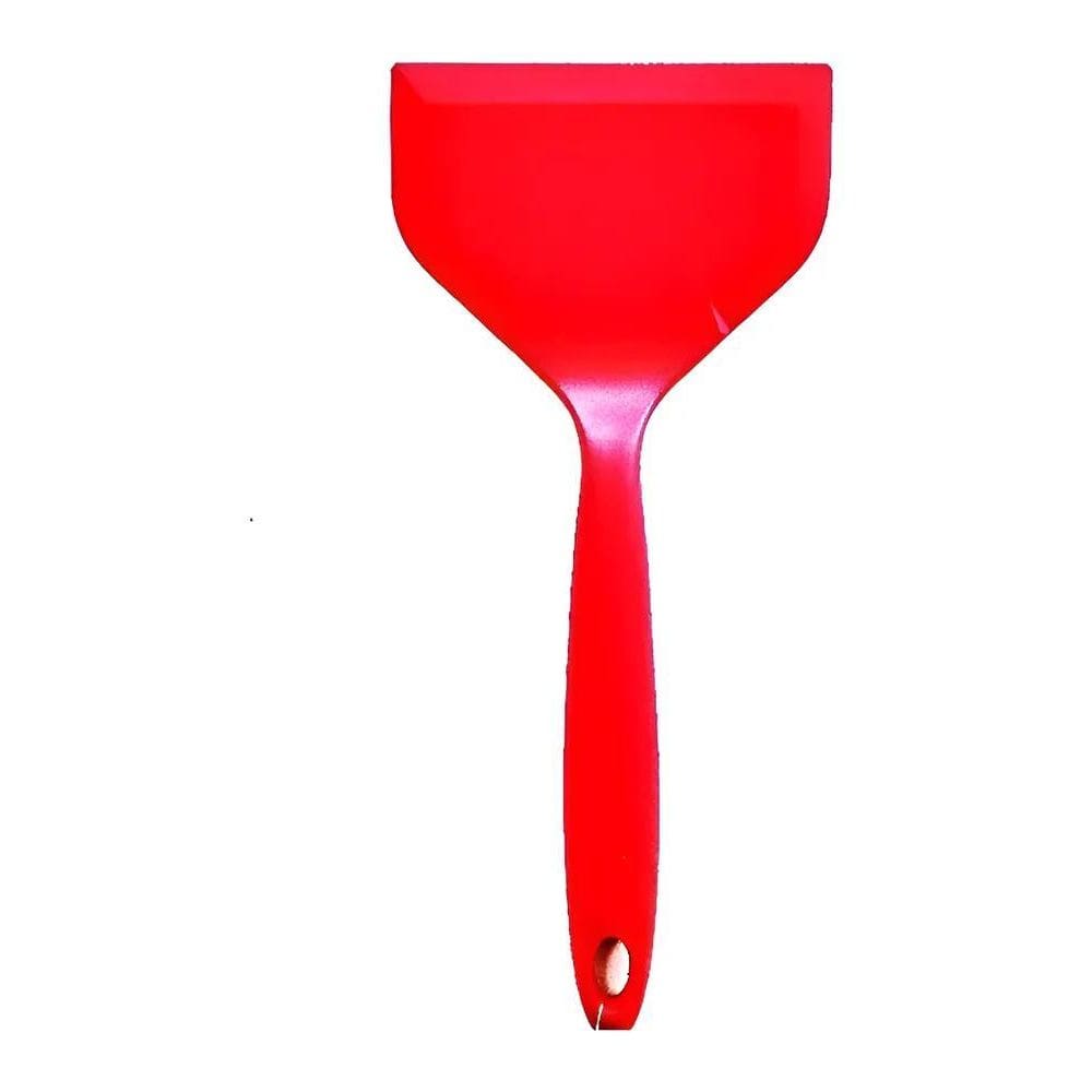 Espatula Larga Em Silicone Com Cabo Maciço 25.8 X 12 Cm. Cor