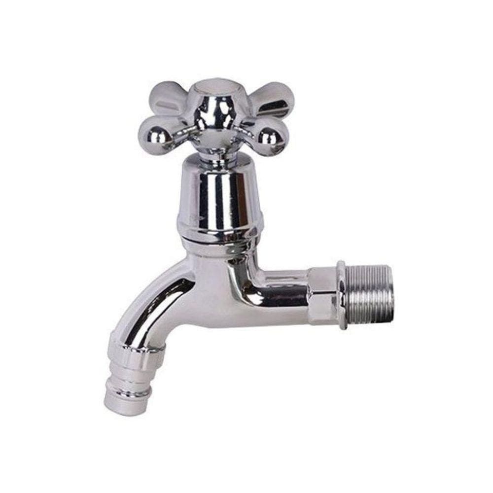 Torneira Cano Curto Para Tanque Pia De Parede Encaixe 1/2``