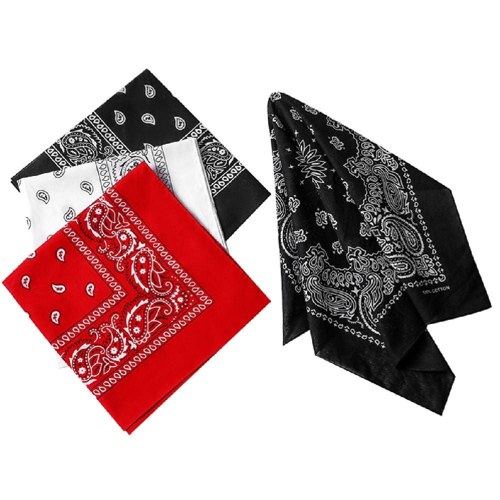 Bandana Lenço Estampado Classica Unissex 55X55Cm Adulto
