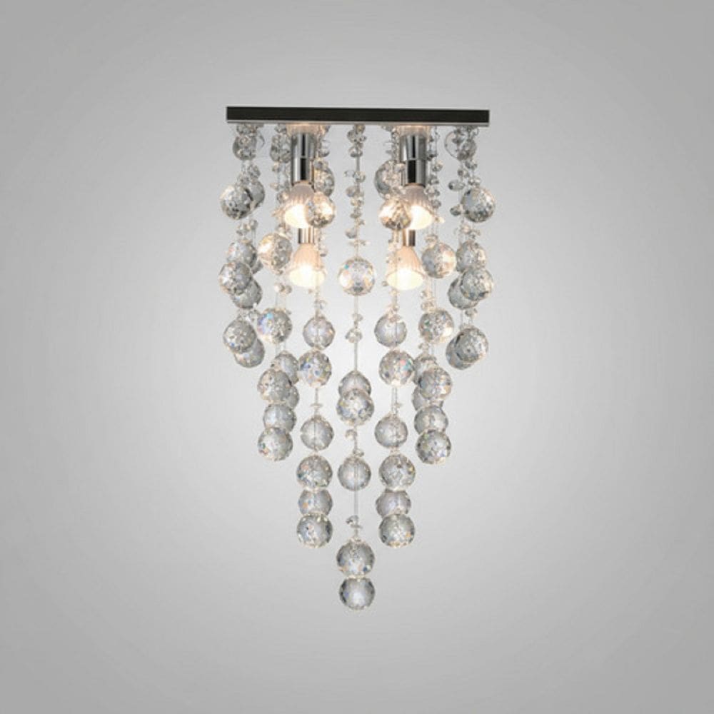 Lustre Para Sala, Quarto, Hall, Cozinha, Corredor Cristal K9