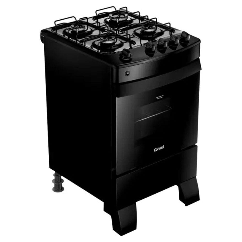 Fogao Consul CFO4ZAEUNA 4 Bocas Automatico Mesa Esmaltada