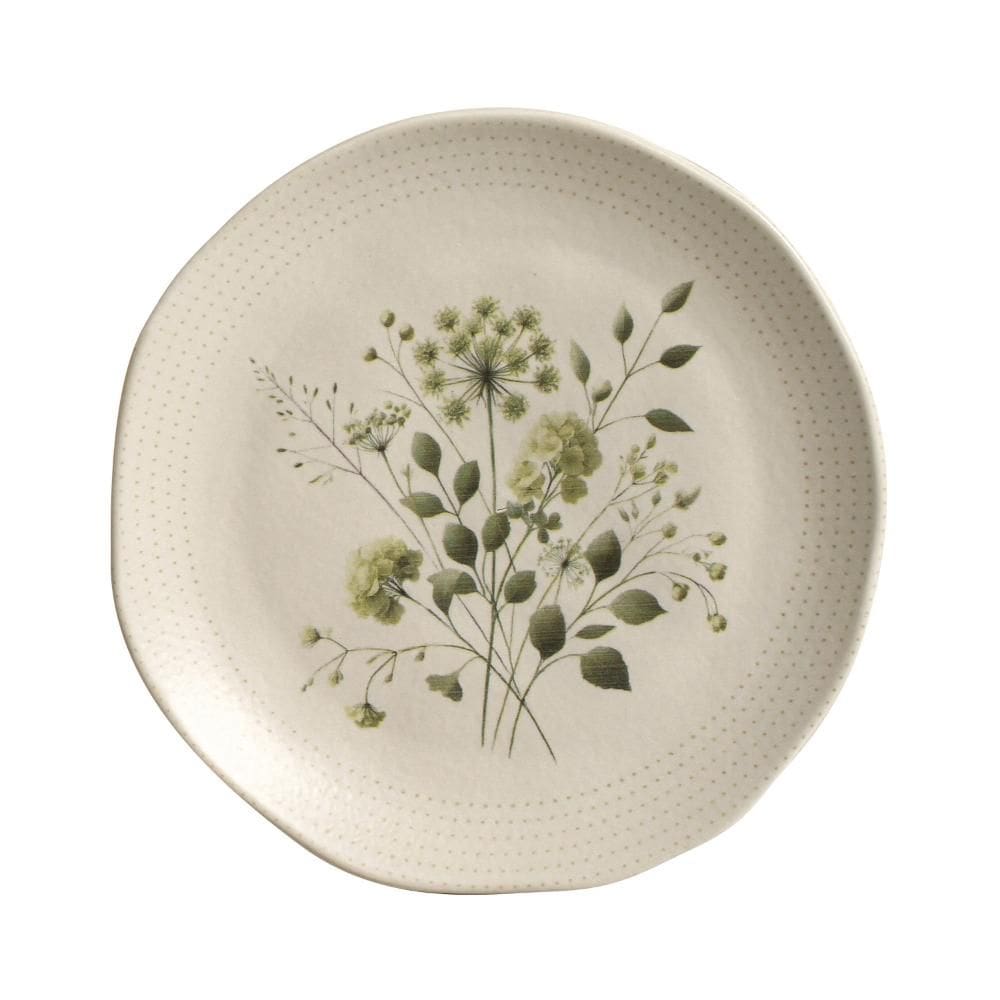 Conjunto com 6 Pratos de Sobremesa Orgânico Ammi Ø19,5cm