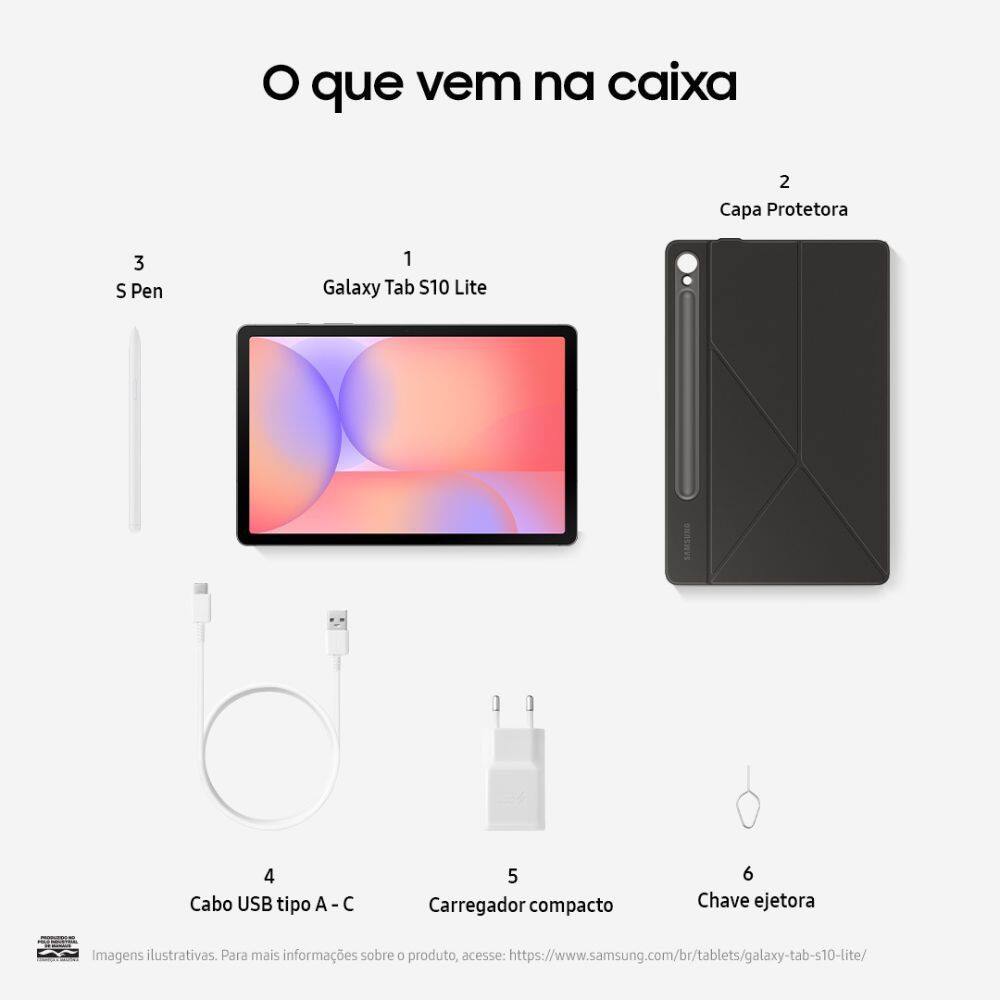 Tablet Tab S10 Lite X400 128GB | Casas Bahia