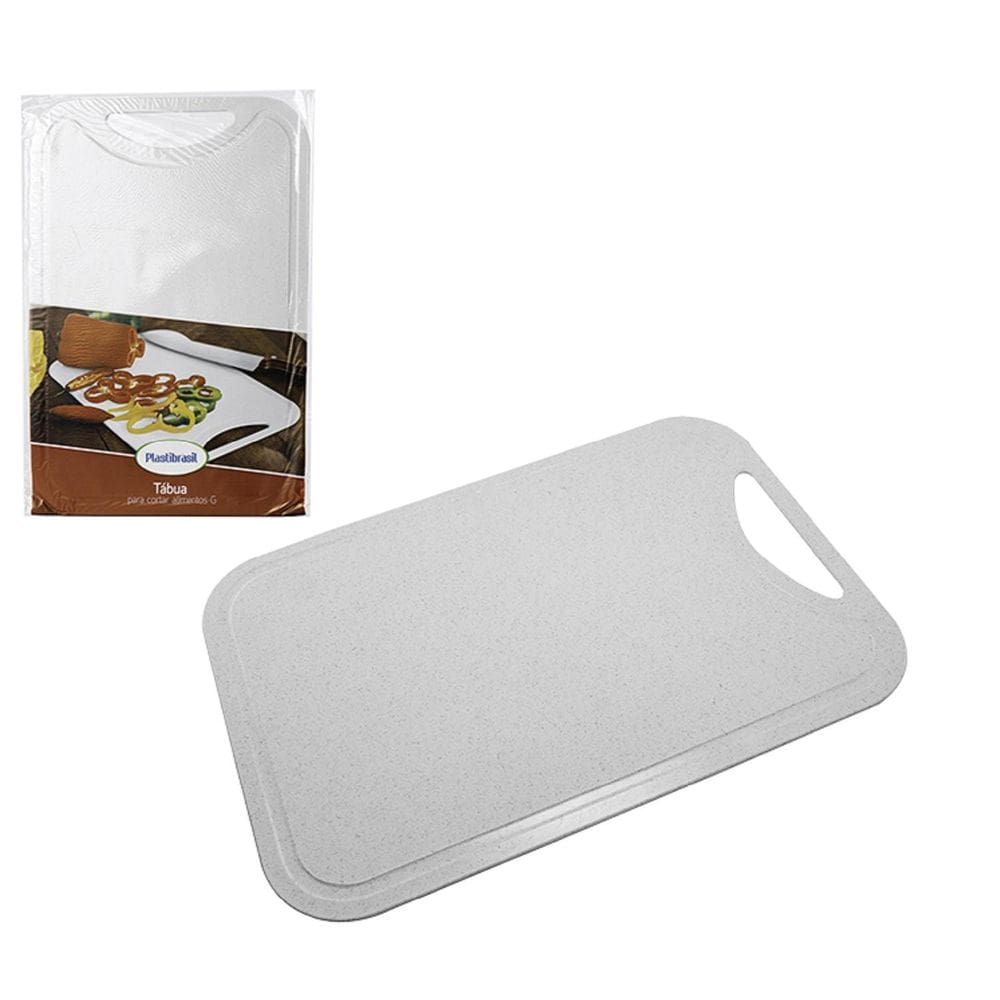 Tábua Carnes De Polipropileno 310X210X4Mm Com Pegador