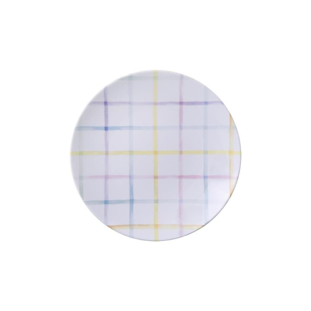 Prato Sobremesa Tramontina Sweet Color Em Porcelana Decorada 19 Cm