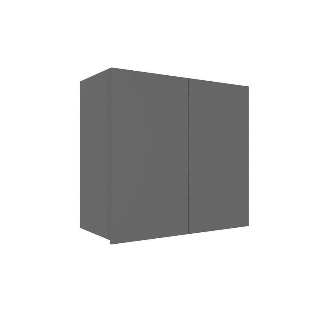Armário Aéreo P- Cozinha Amsterdam Ph 3103 C- 2 Portas 80cm Grafite - Herval