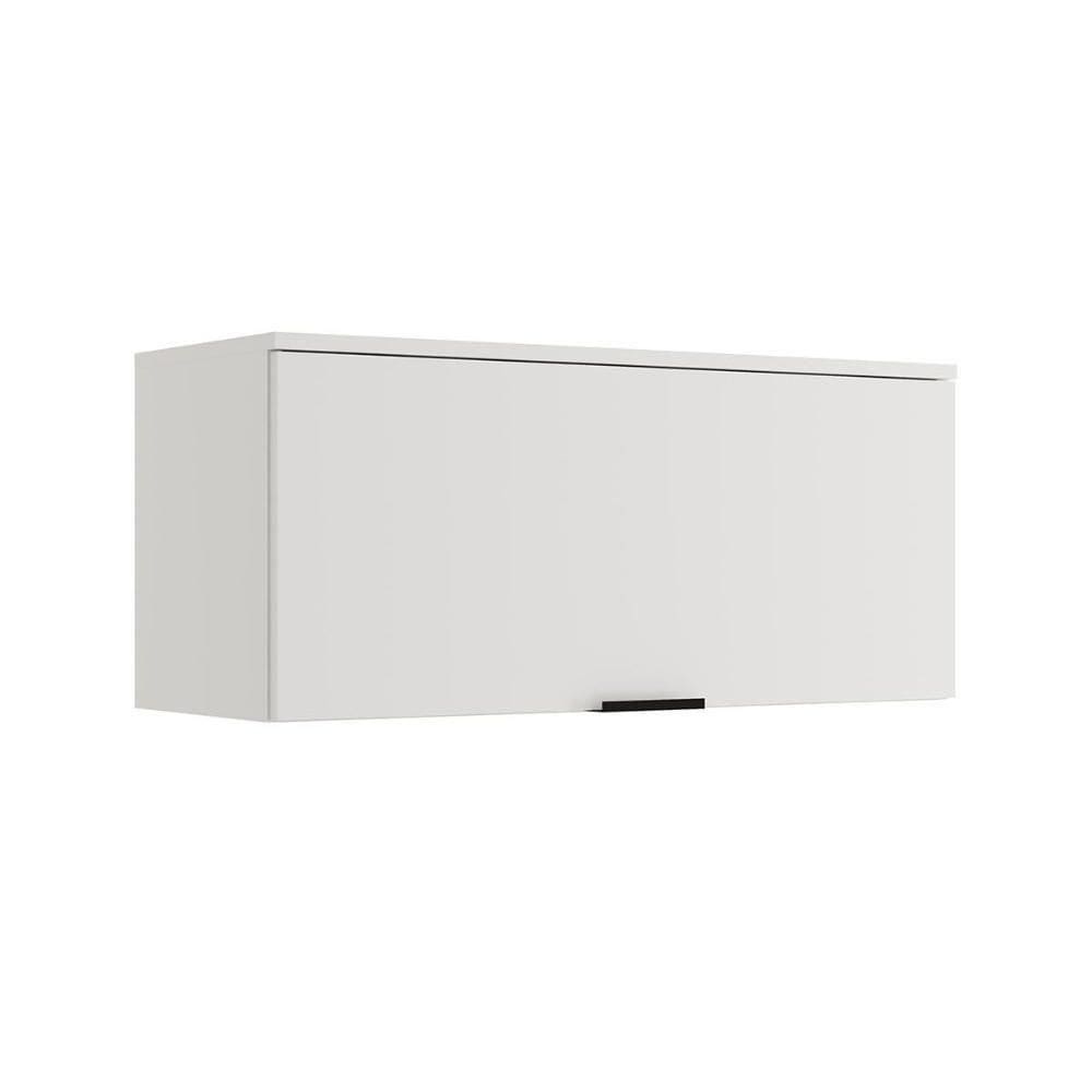 Armário De Geladeira P- Cozinha Alpha 2503 C- 1 Porta Basculante 80cm Branco - Carraro