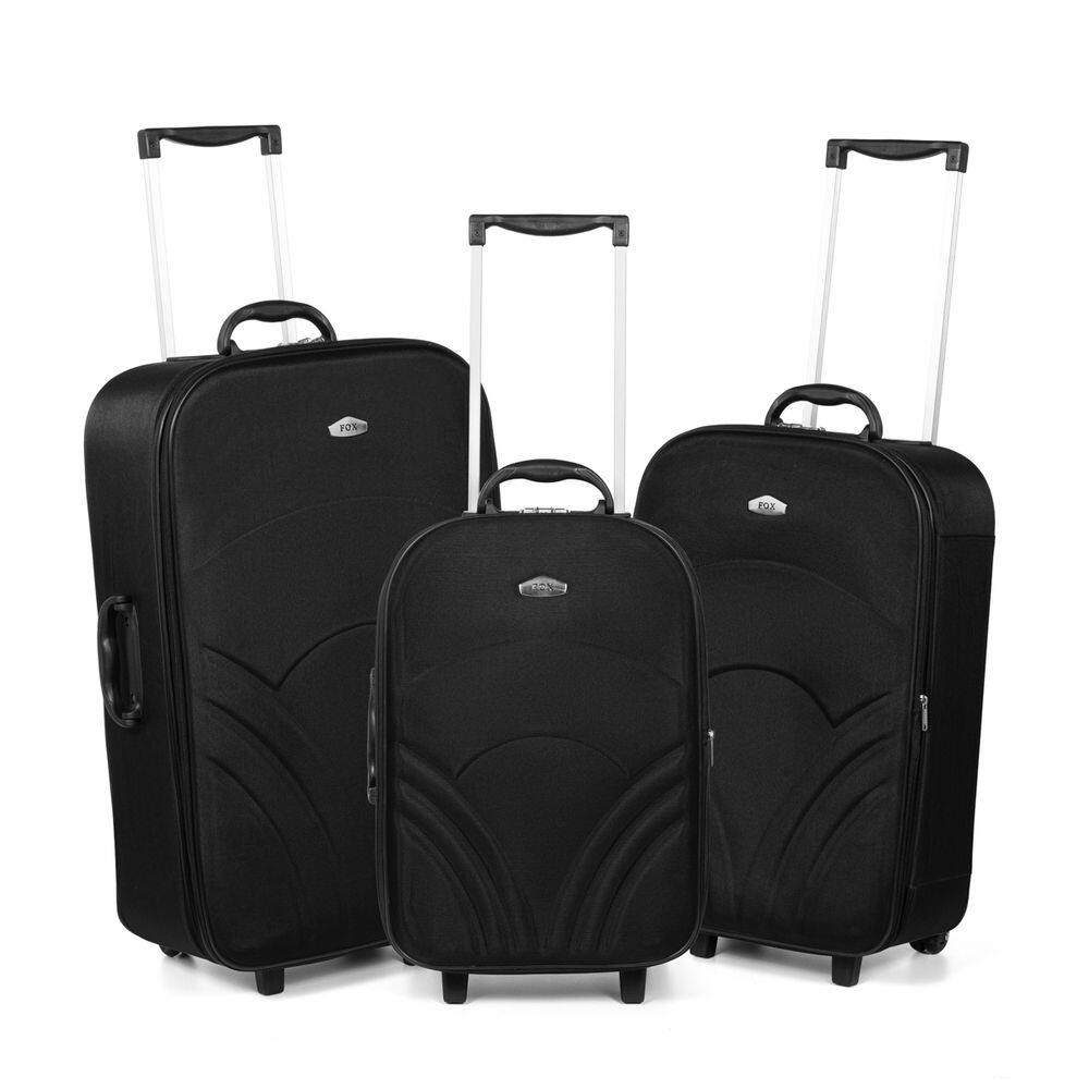 Mala De Viagem 3 Peças Expansíveis Com Rodinhas Padrão Anac