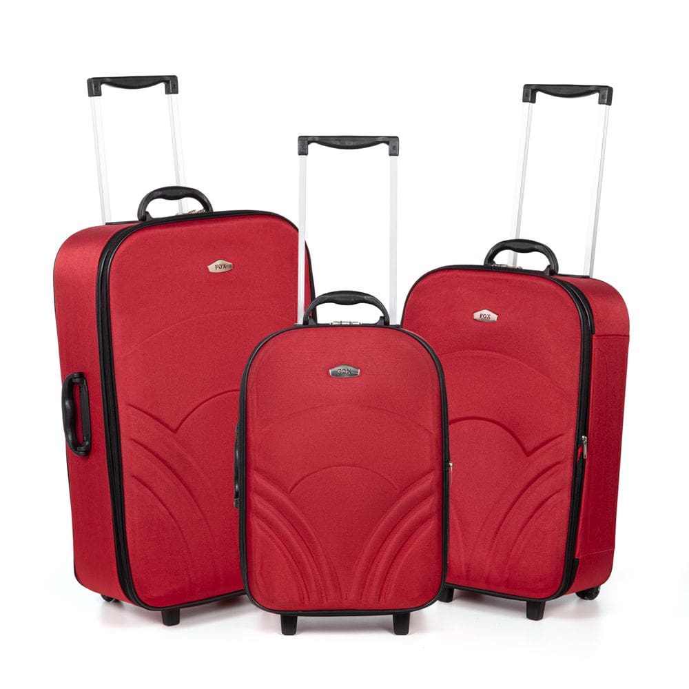 Mala De Viagem 3 Peças Expansíveis Com Rodinhas Padrão Anac