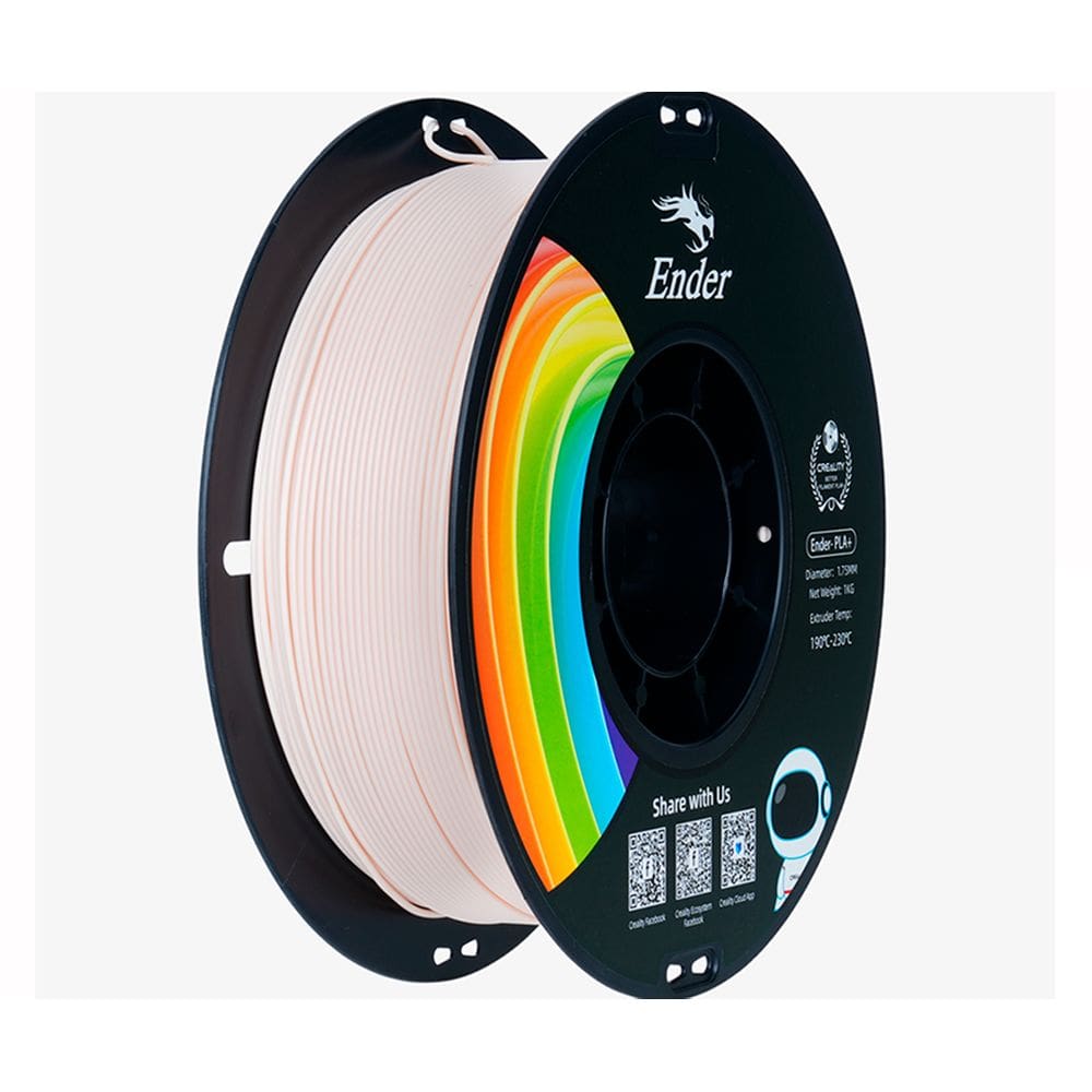Filamento para Impressora 3D Creality Ender PLA+ 1.75mm Bege 1 Kg