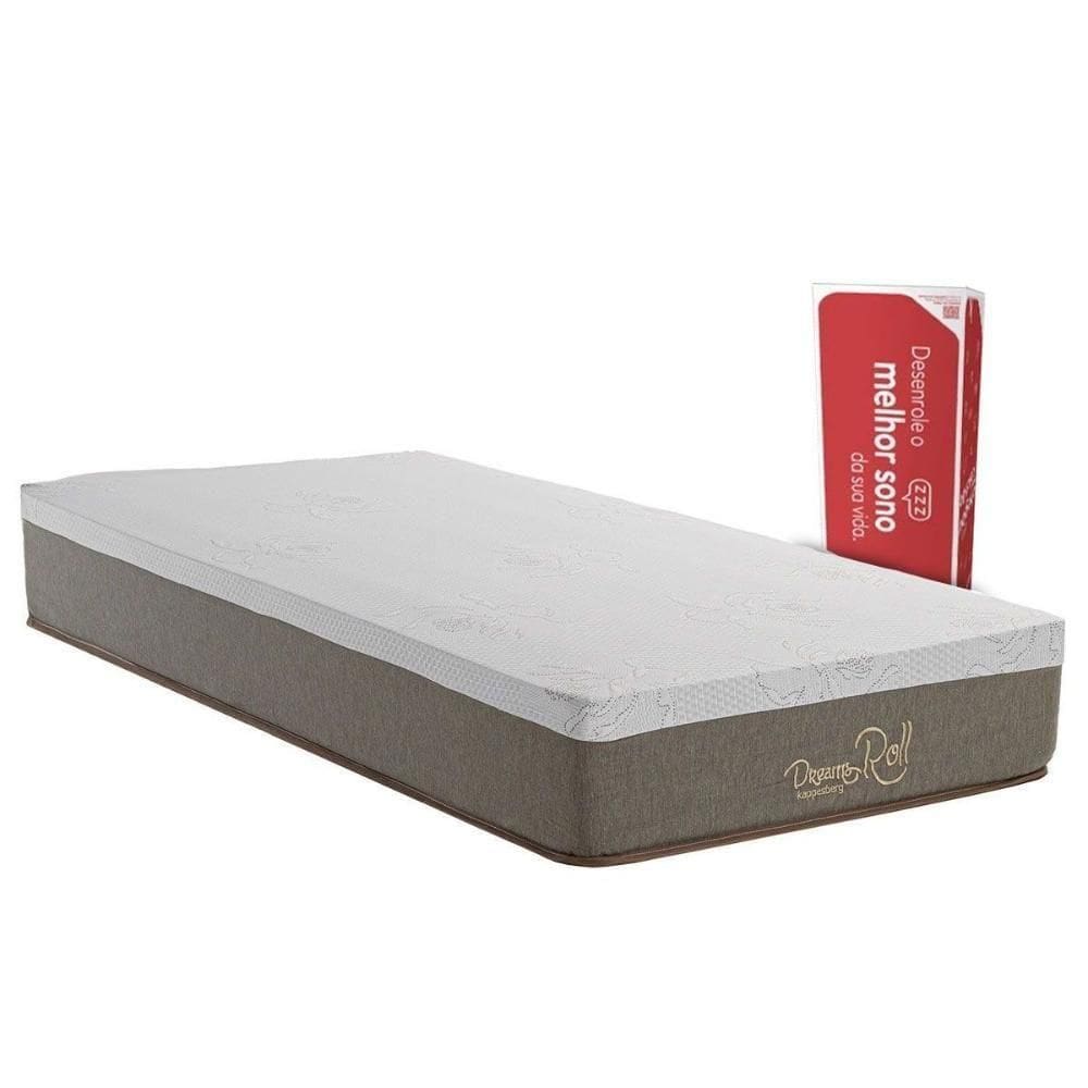 Colchão Solteiro Enrolado A Vácuo Ensacadas Dreams Roll Euro Pillow (88x188x24) - Kappesberg