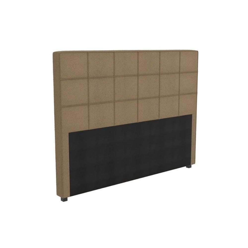 Cabeceira Cama Box Estofada Queen Cab009 - Boucle Bege - Kappesberg
