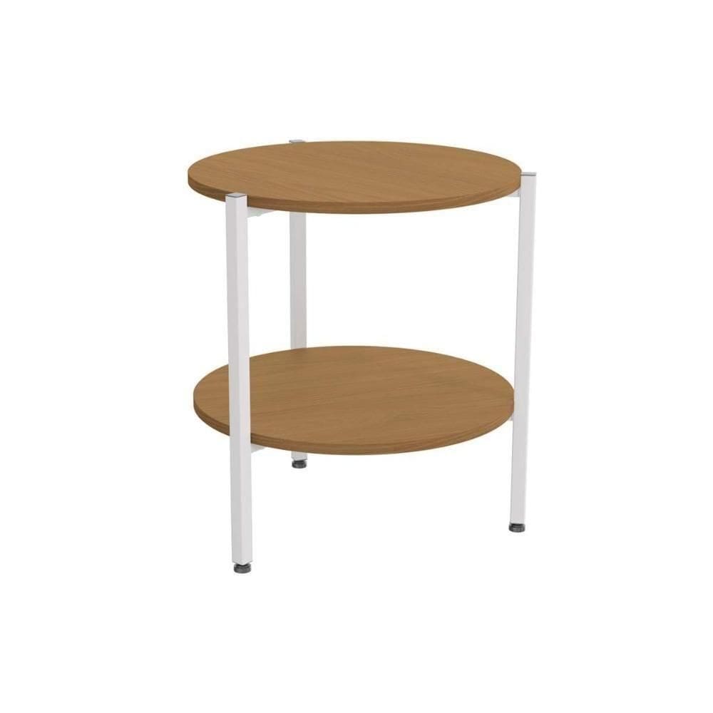 Mesa Centro Sala Industrial Li017 Canela-branco - Kappesberg