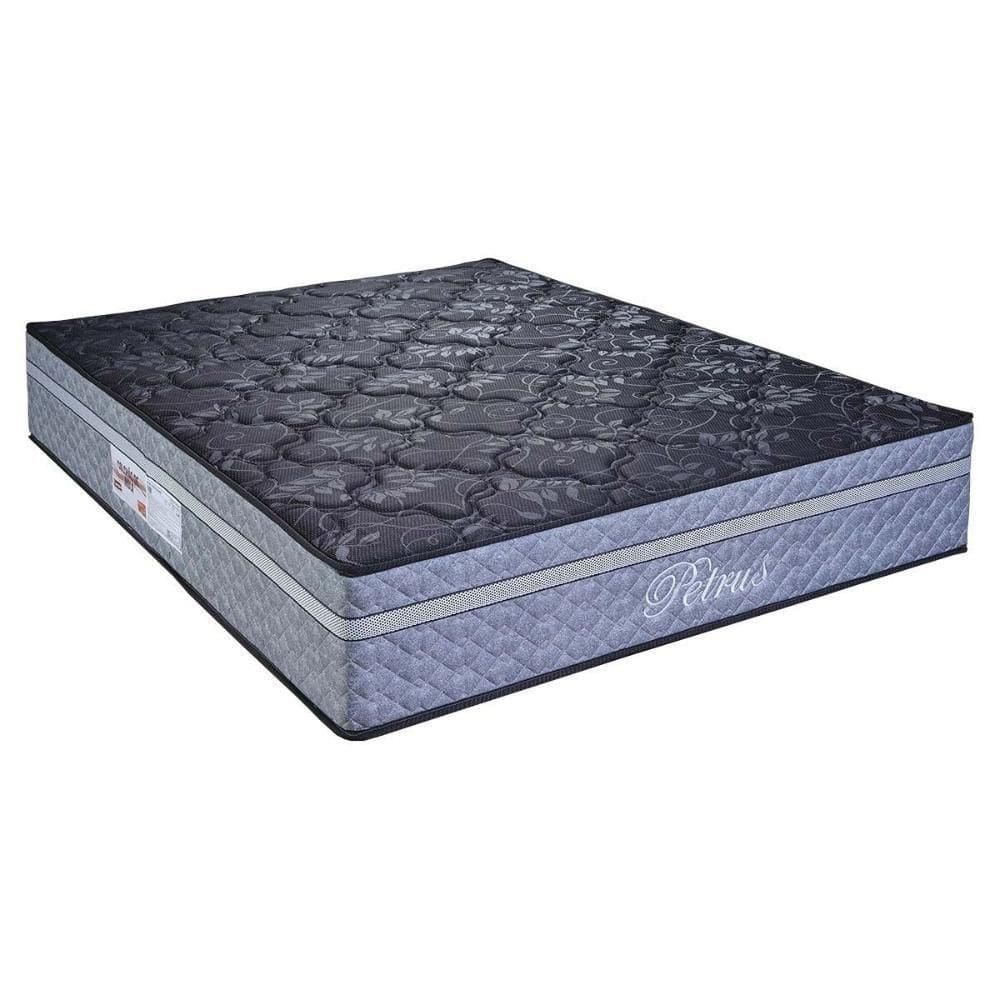 Colchão Queen Molas Ensacadas Petrus Grafite (158x198x30) - Paropas
