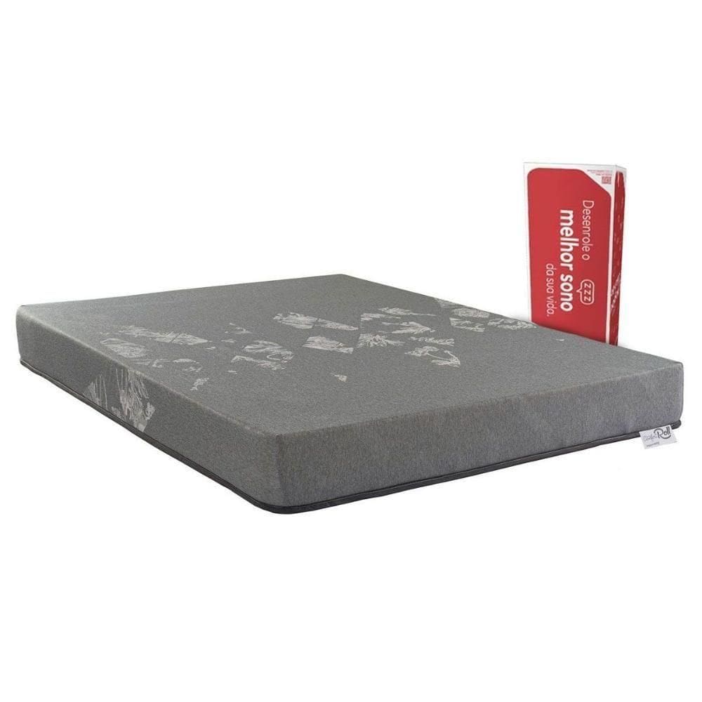 Colchão Casal Enrolado A Vácuo Espuma D28 Gray Bed In Box (138x188x19) - Kappesberg