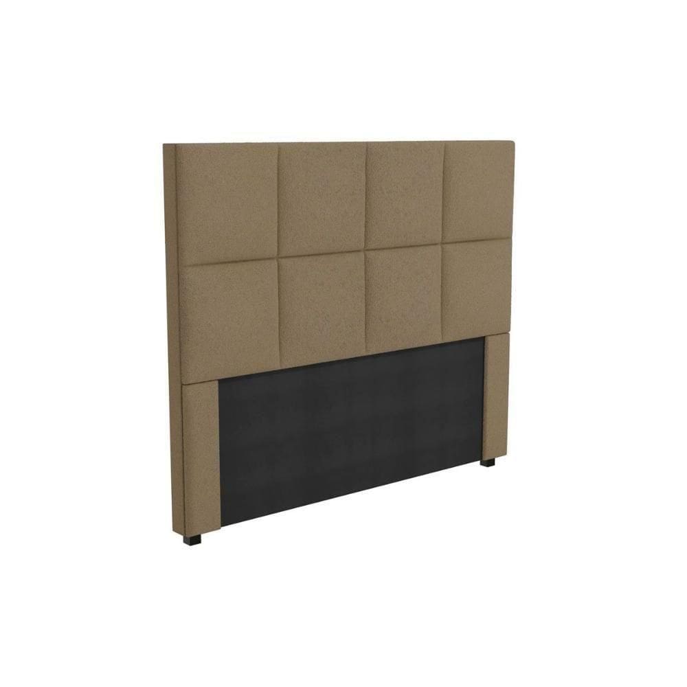 Cabeceira Cama Box Estofada Queen Cab011 - Boucle Bege - Kappesberg