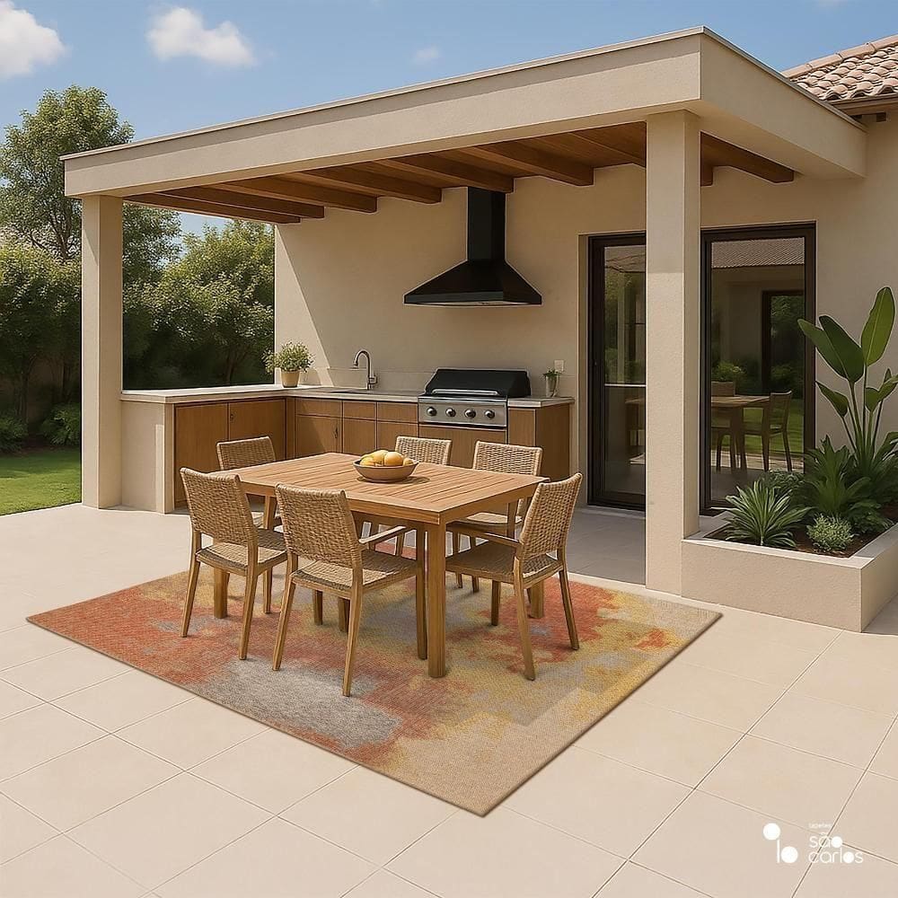 Tapete Elemento Ignis 200x250cm Tapetes São Carlos