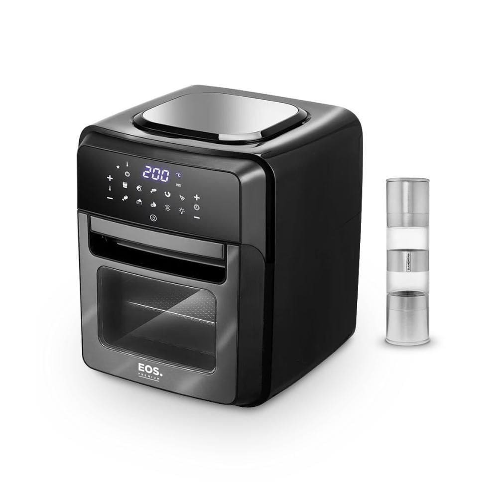 Fritadeira Sem óleo Air Fryer Toutch Eaf12t 220v Eos Com Moedor Sal E Pimenta Duplo Tramontina 220v