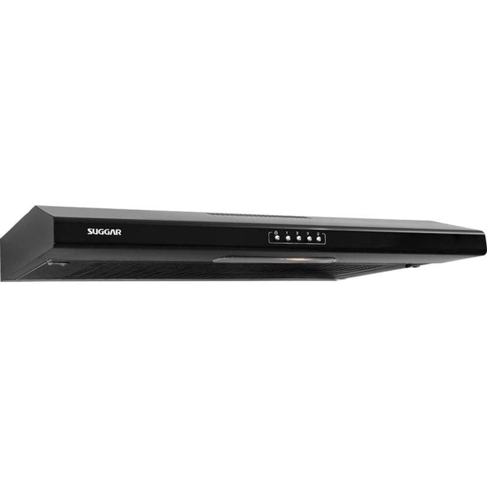 Depurador De Ar Slim 80 Cm Preto 110V