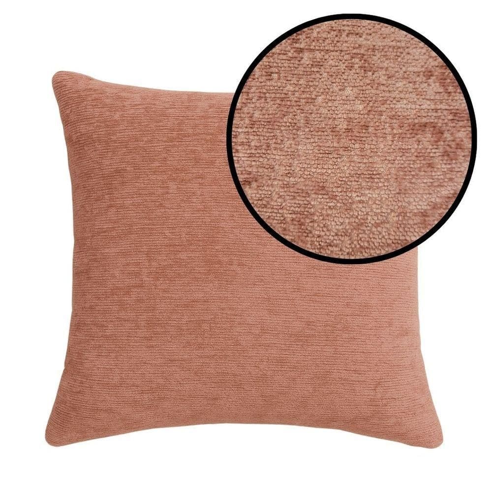 Capa De Almofada Tecido Rosê Charlote Premium 42x42cm - Jolitex