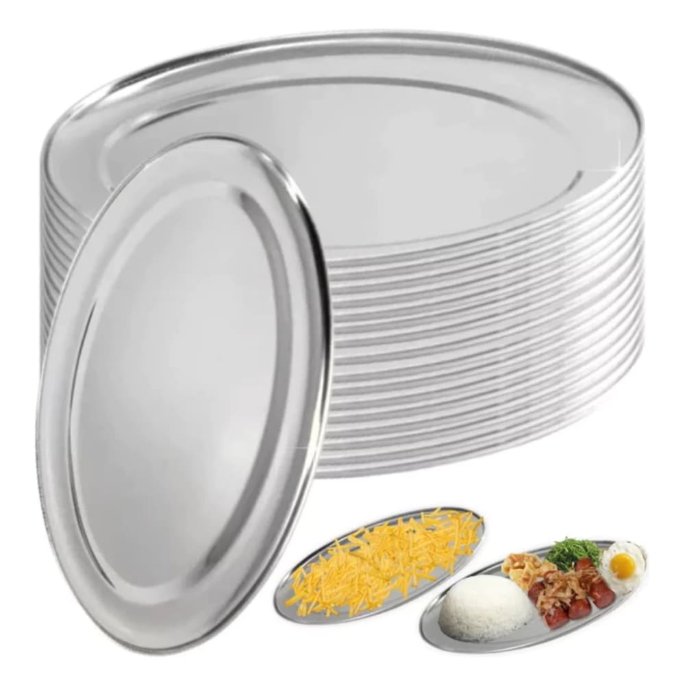 Conjunto 40 Bandejas Para Servir Alimentos Bandeja Grandes