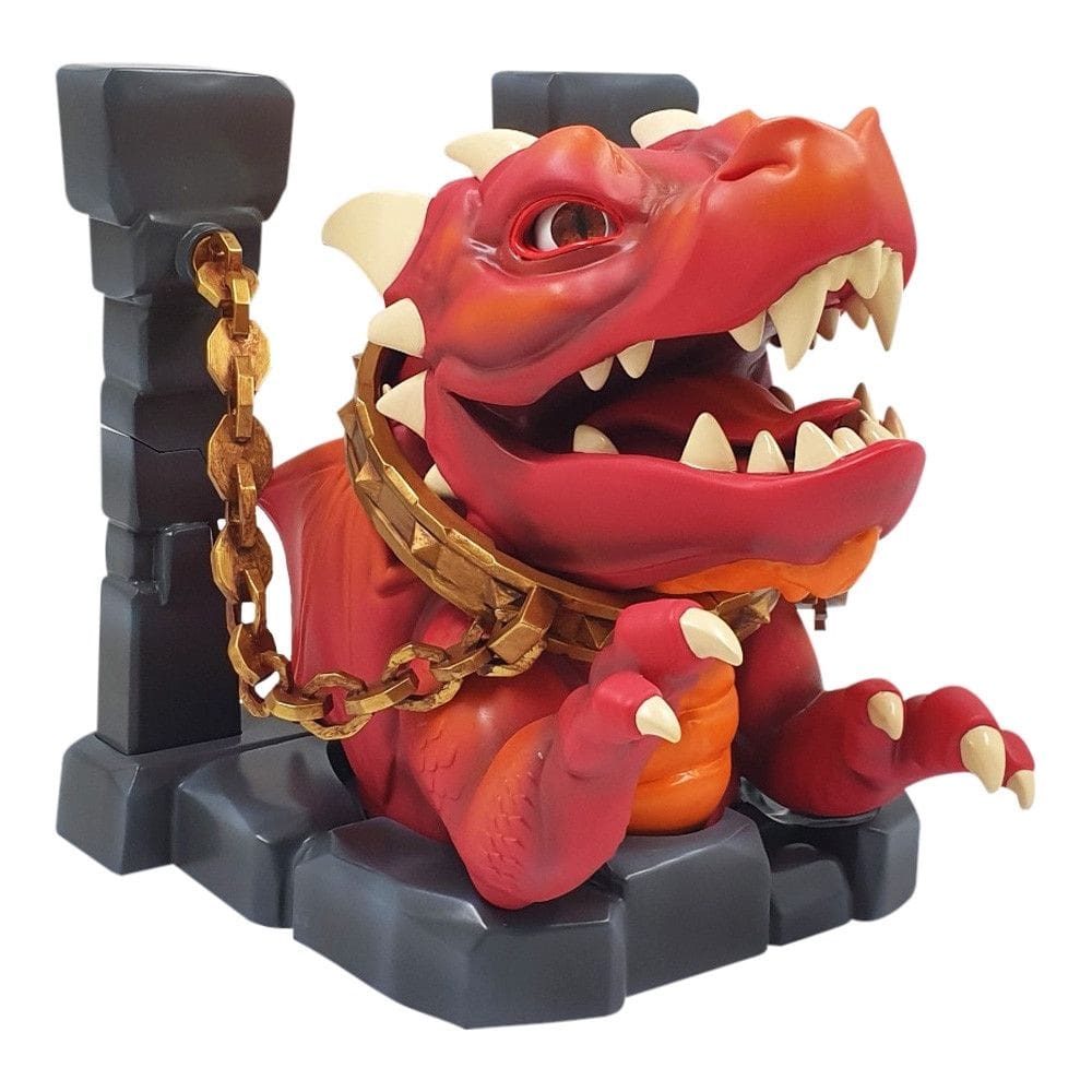 Brinquedo Fantoche de Plastico Dragao Zinder com Som e Animacao Vermelho Multikids - BR2265