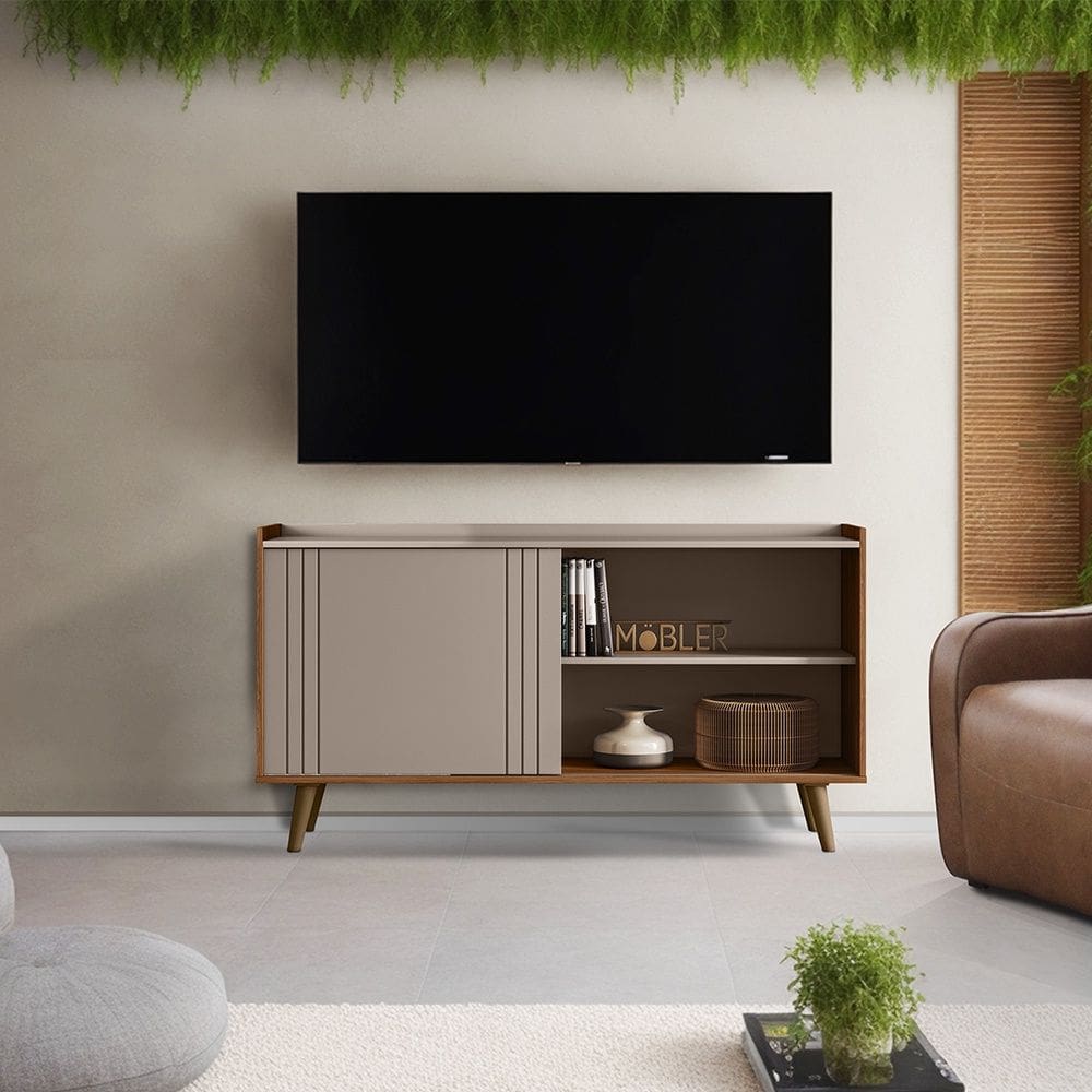 Bancada New Austin 1.36 Grigio Cinamomo Caramelo Mobler