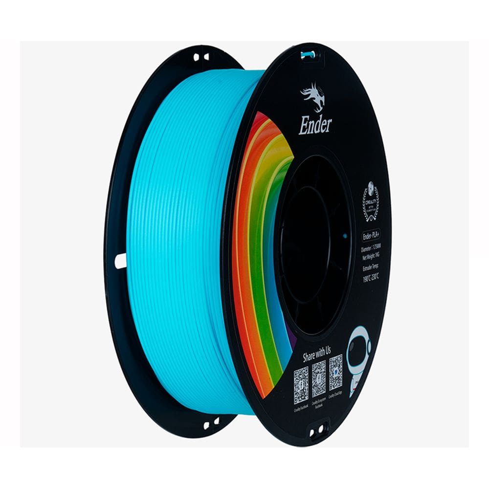 Filamento para Impressora 3D Creality Ender PLA+ 1.75mm Azul 1 Kg