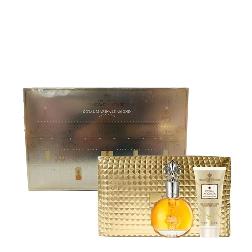 Kit Marina de Bourbon Royal Marina Diamon Edp 100ml + Bl 100ml + Ncsr