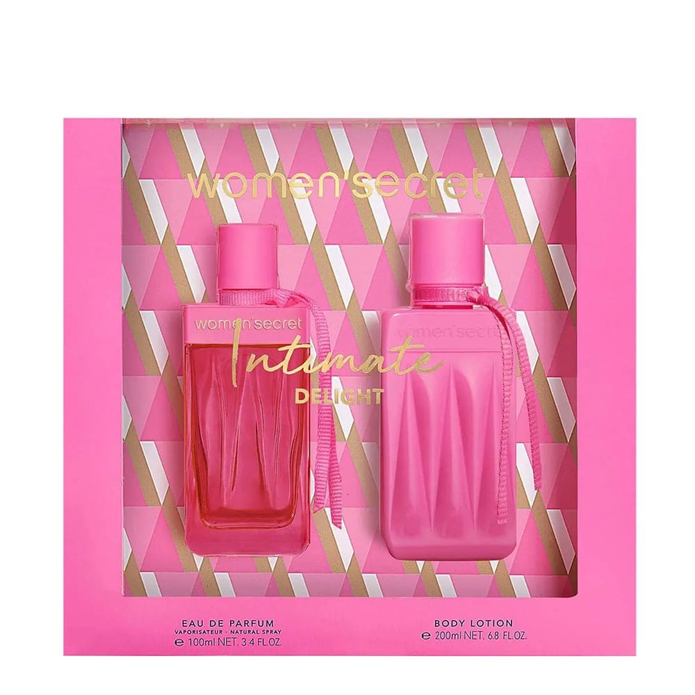Kit Women Secret Intimate Delight Eau de Parfum 100ml + Body Lotion 200ml