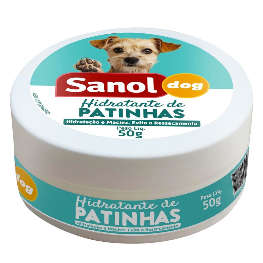 Hidratante de Patinhas Sanol Dog 50g