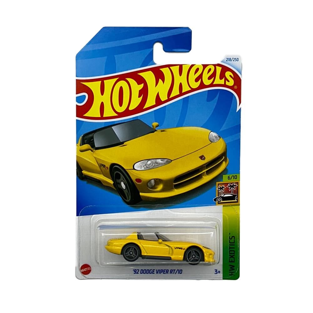 Miniatura Carro `92 Dodge Viper RT/10 1:64 Hot Wheels