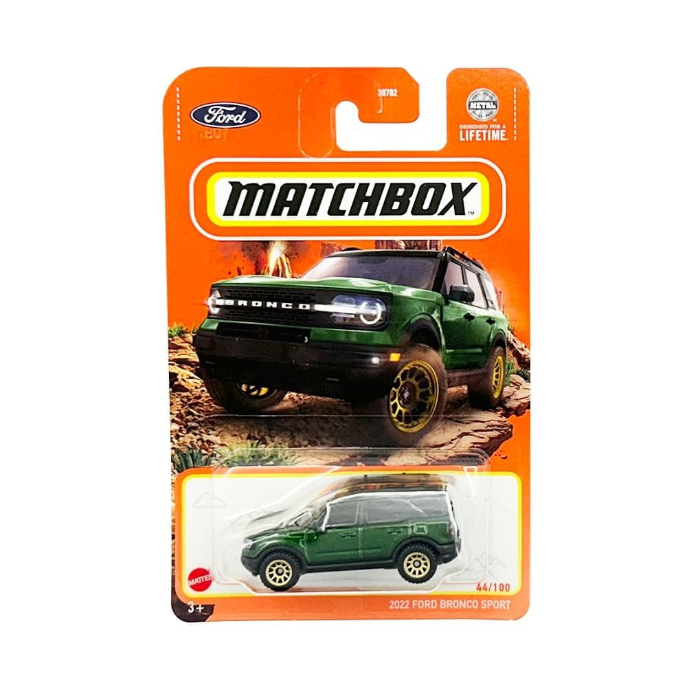 Miniatura Carro 2022 Ford Bronco Sport 1:64 Matchbox