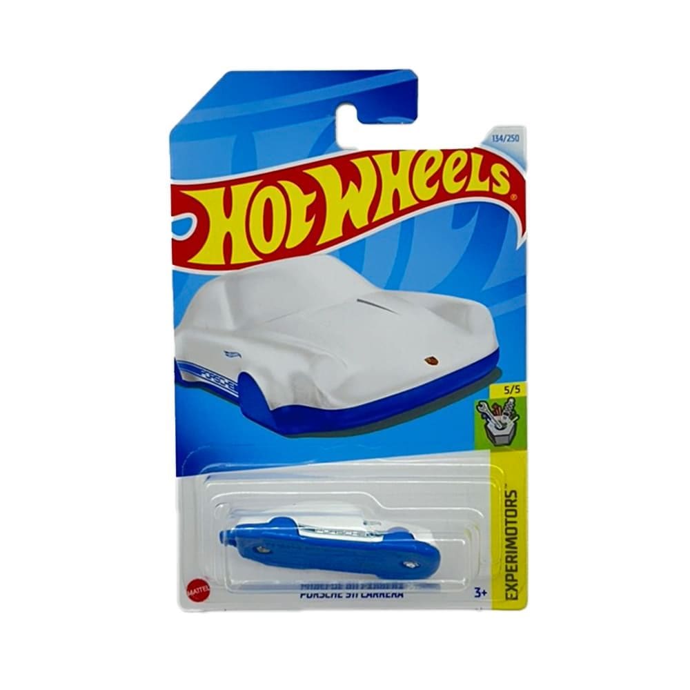 Miniatura Carro Porche 911 Carrera Chaveiro 1:64 Hot Wheels