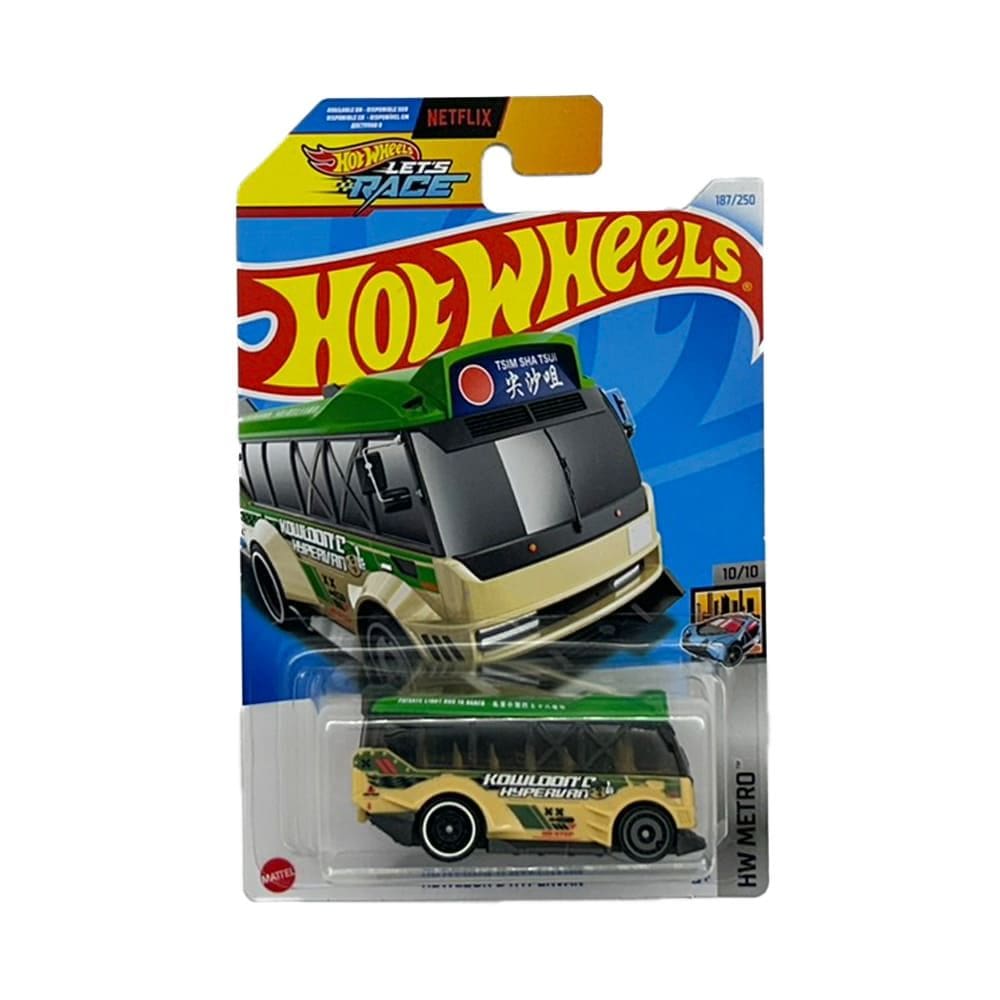 Miniatura Carro Kowloon`D Hypervan 1:64 Hot Wheels