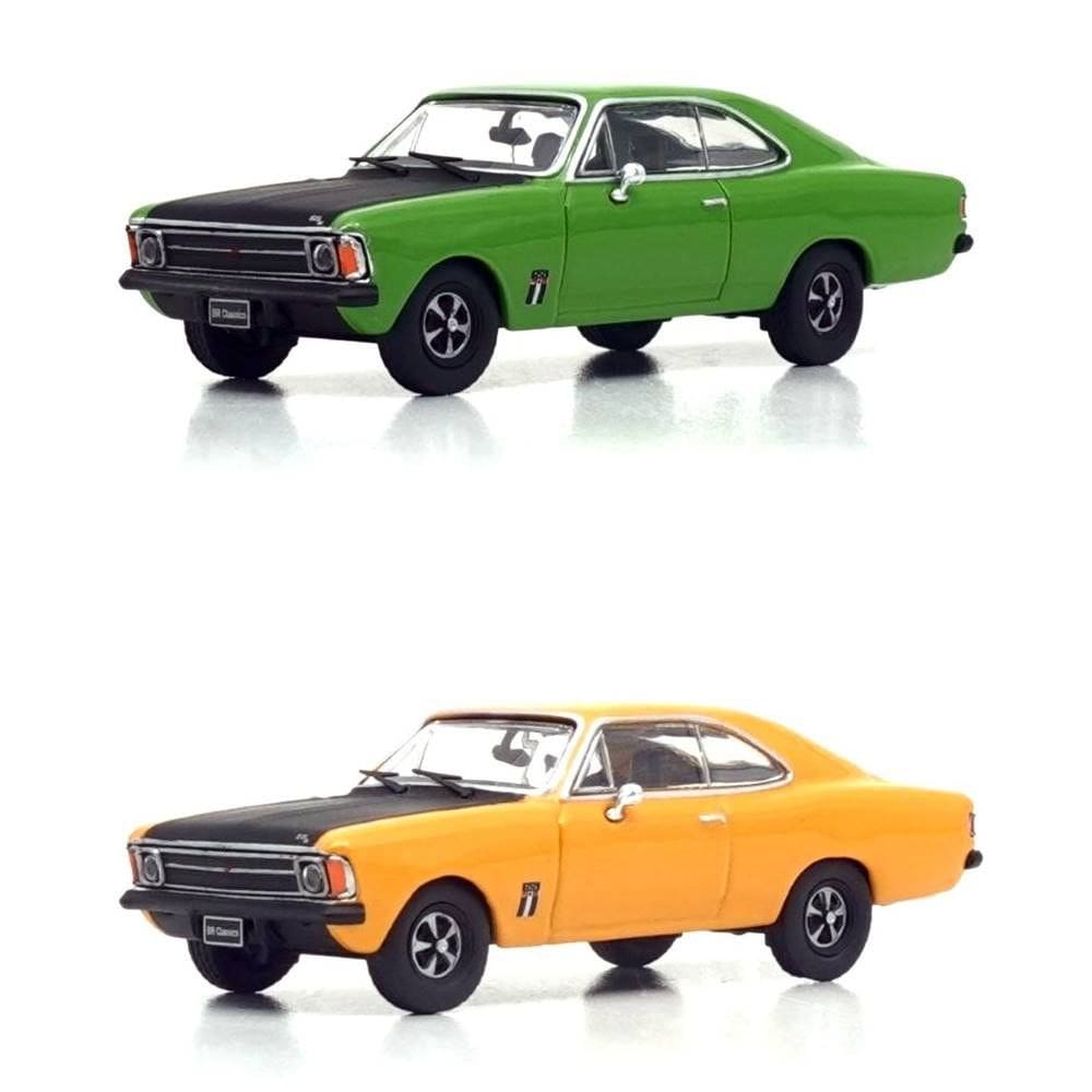 Miniatura Box 2 Carros Chevrolet Opala SS 1:64 BR Classics