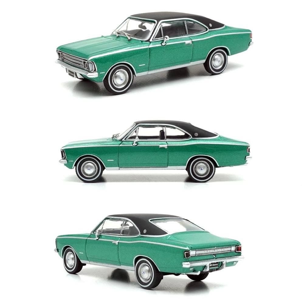 Miniatura Chevrolet Opala Coupe G Luxo 74 1:64 BR Classics