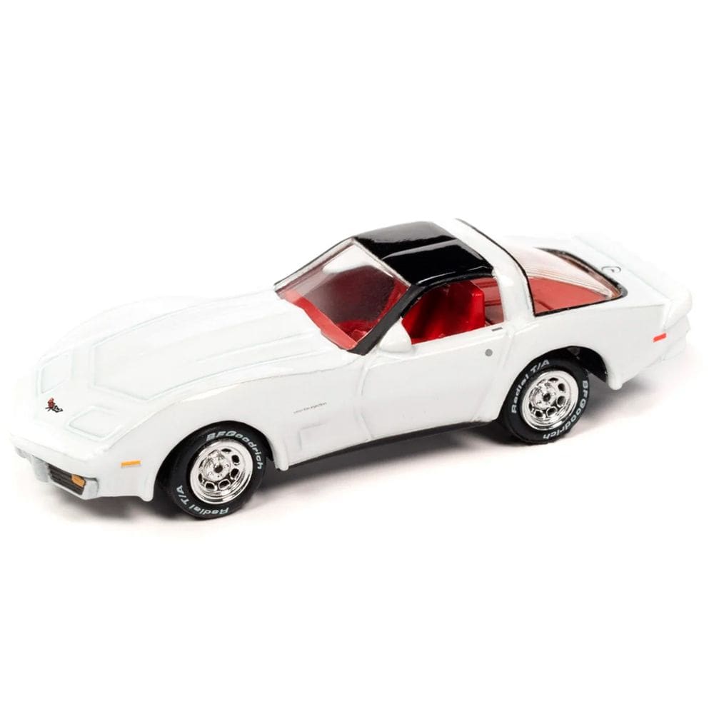 Miniatura Carro 1982 Chevy Corvette 1:64 Johnny Lightning