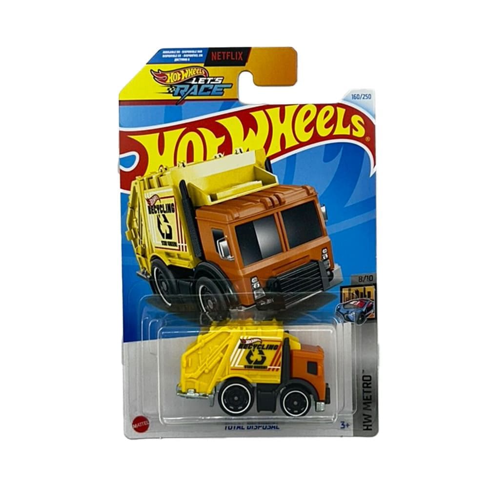 Miniatura Carro Total Disposal 1:64 Hot Wheels