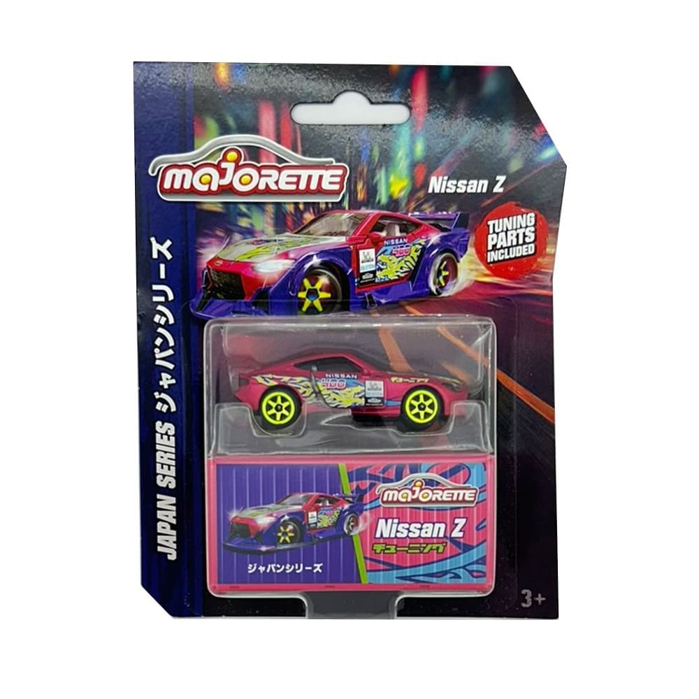 Miniatura Carro Nissan Z C/ Tuning Parts 1:64 Majorette