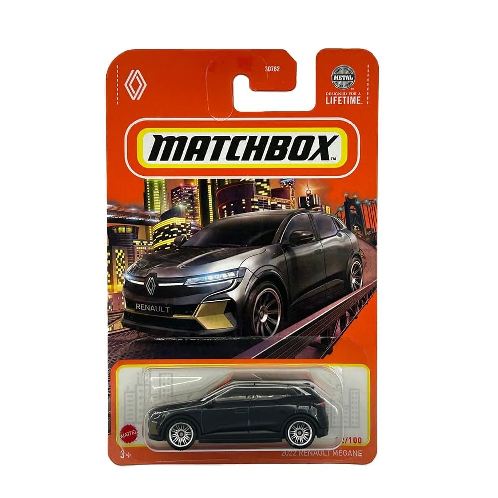 Miniatura Carro 2022 Renault Mégane 1:64 Matchbox