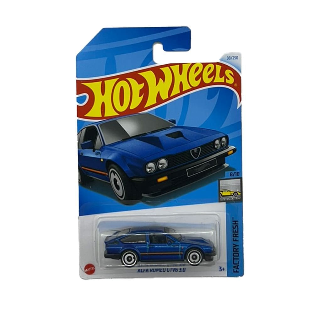 Miniatura Carro Alfa Romeo GTV6 3.0 1:64 Hot Wheels