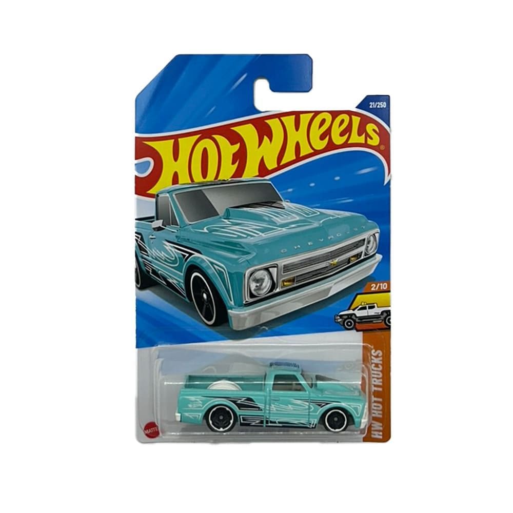 Miniatura Carro 1967 Chevy C10 1:64 Hot Wheels