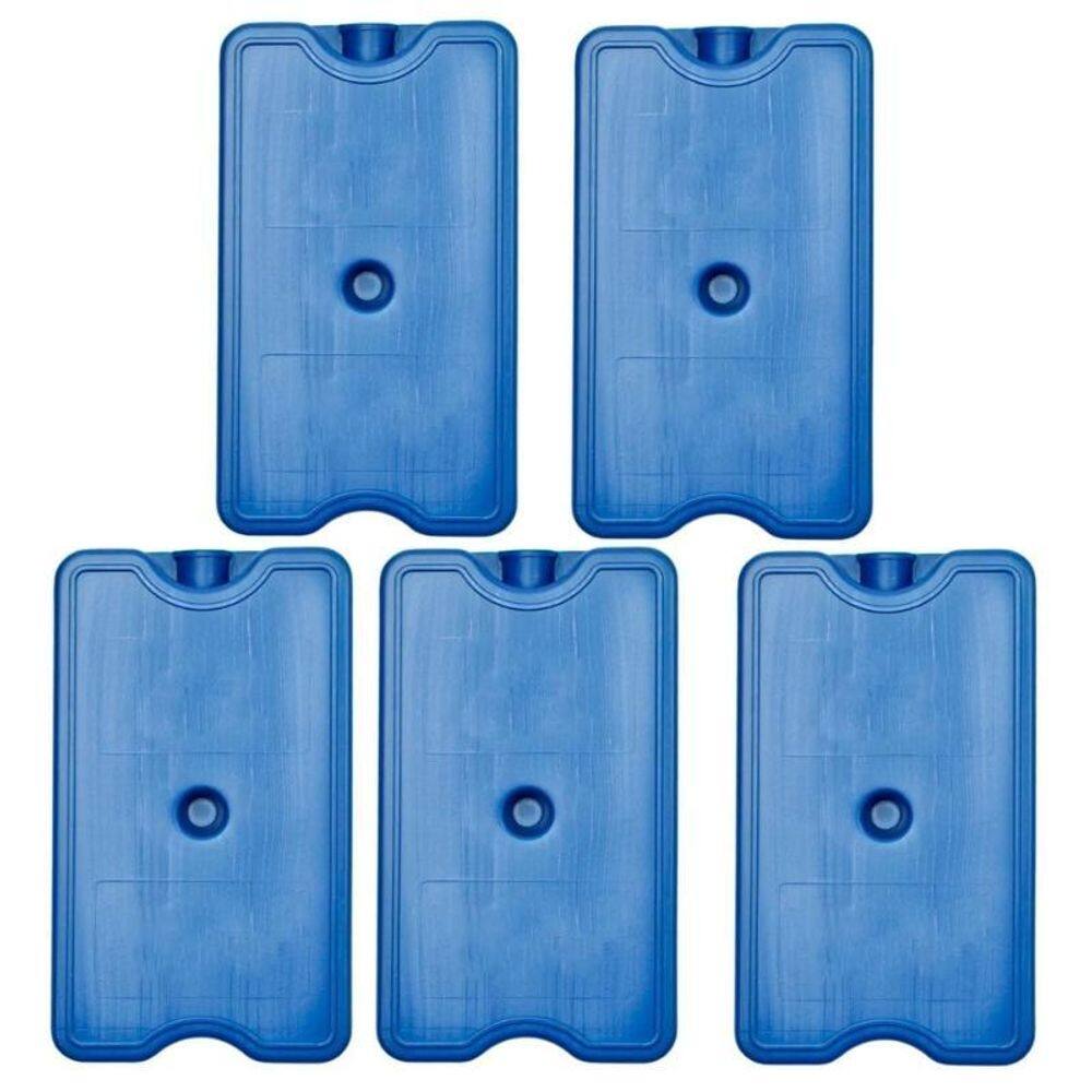 5 Placa Gelox Gelo Artificial Reutilizavel Bolsa Térmica