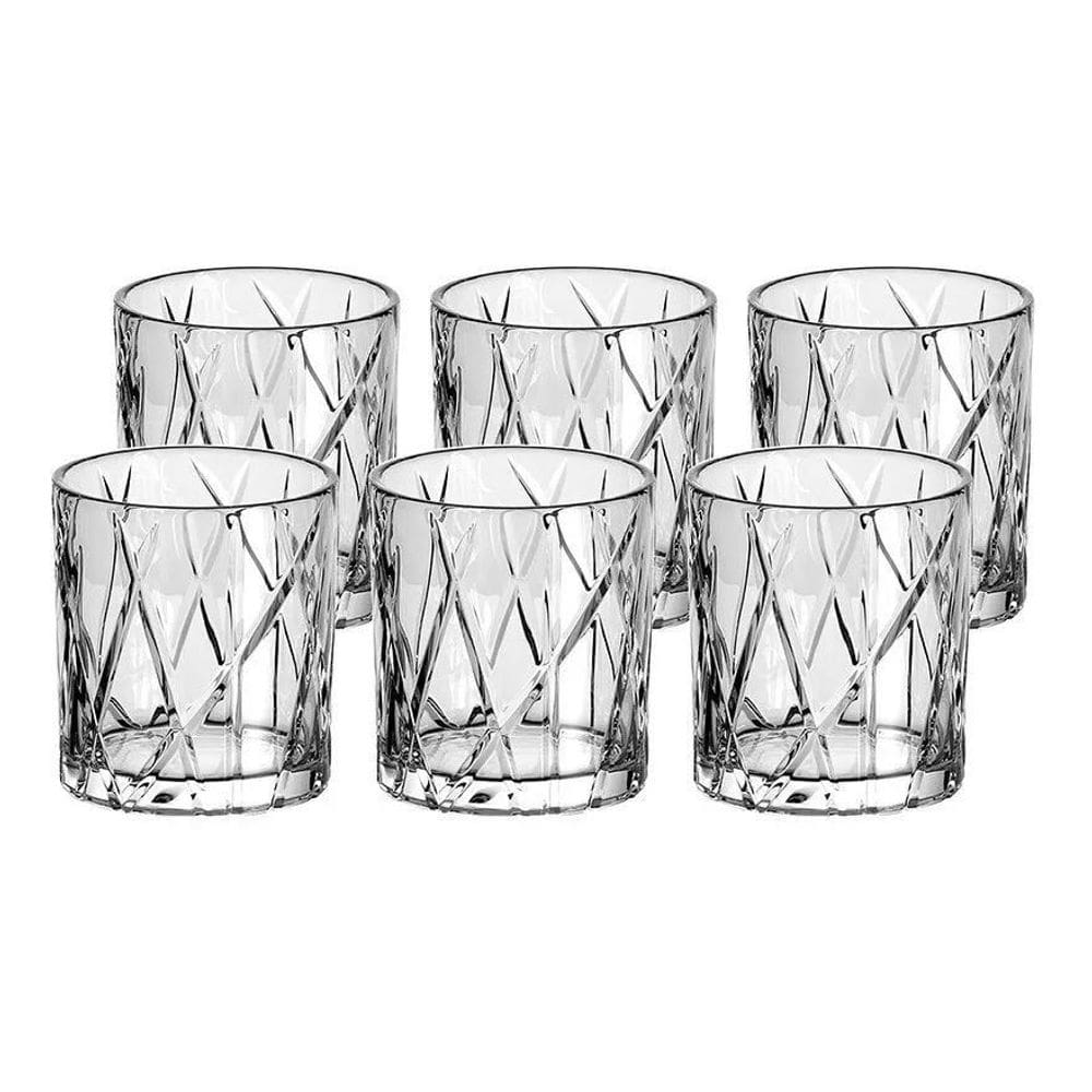 2X Copo Baixo Para Whisky Forest 315Ml 6 Unidades Haskraft