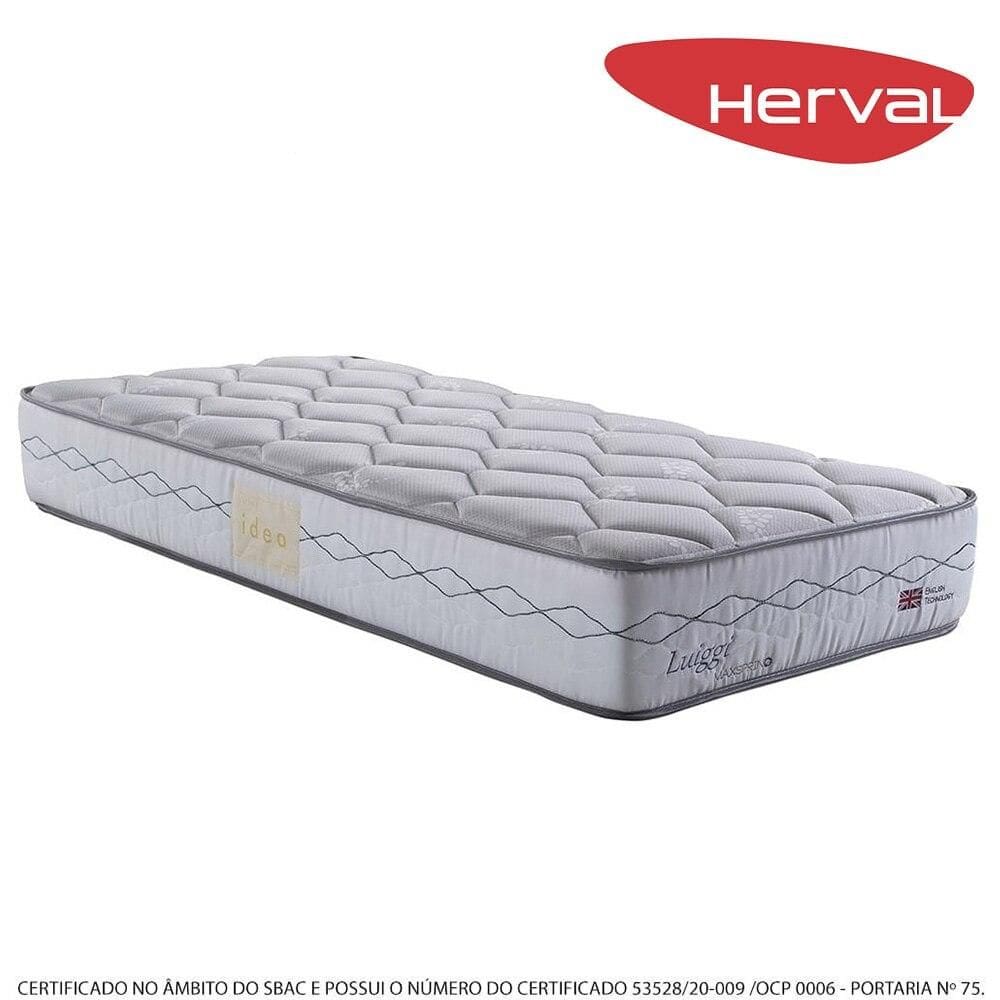 Colchão Solteiro Herval Molas Maxspring Luiggi, 25x96x203 cm