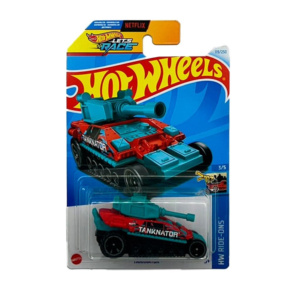 Miniatura Carro Tanknator 1:64 Hot Wheels
