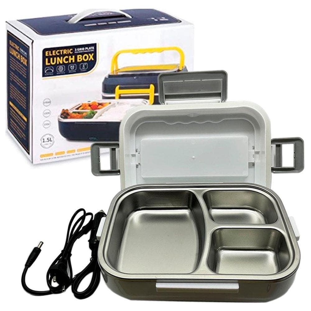 Marmita Elétrica Térmica 1.5L Almoço Recipiente